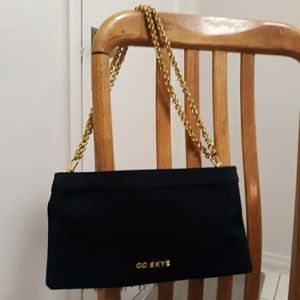 CC SKYE Hippie Fringed Suede Clutch